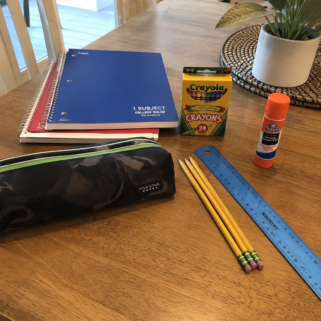 School Supplies Set
